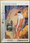 Image of the puzzle 1000, clementoni, Lady in Peach, by Helena Lam, Complete, Picture of the box
