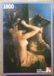 Image of the puzzle 1500, Nathan, Nude and her Mirror, by François Gillet, Complete, Picture of the box