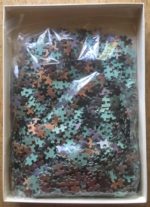 Image of the puzzle 1500, Nathan, Nude and her Mirror, by François Gillet, Complete, Picture of the bag