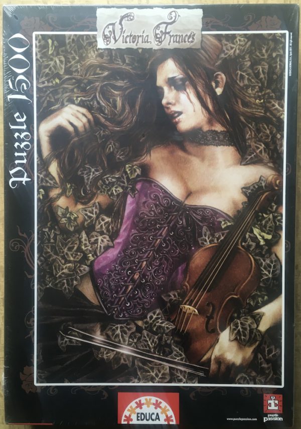 Image of the puzzle 1500, Educa, Fallen Leaves, by Victoria Francés, Factory Sealed, Picture of the box