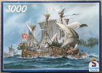 Image of the puzzle 3000, Schmidt, Sea Battle, Sealed Bag, Picture of the box