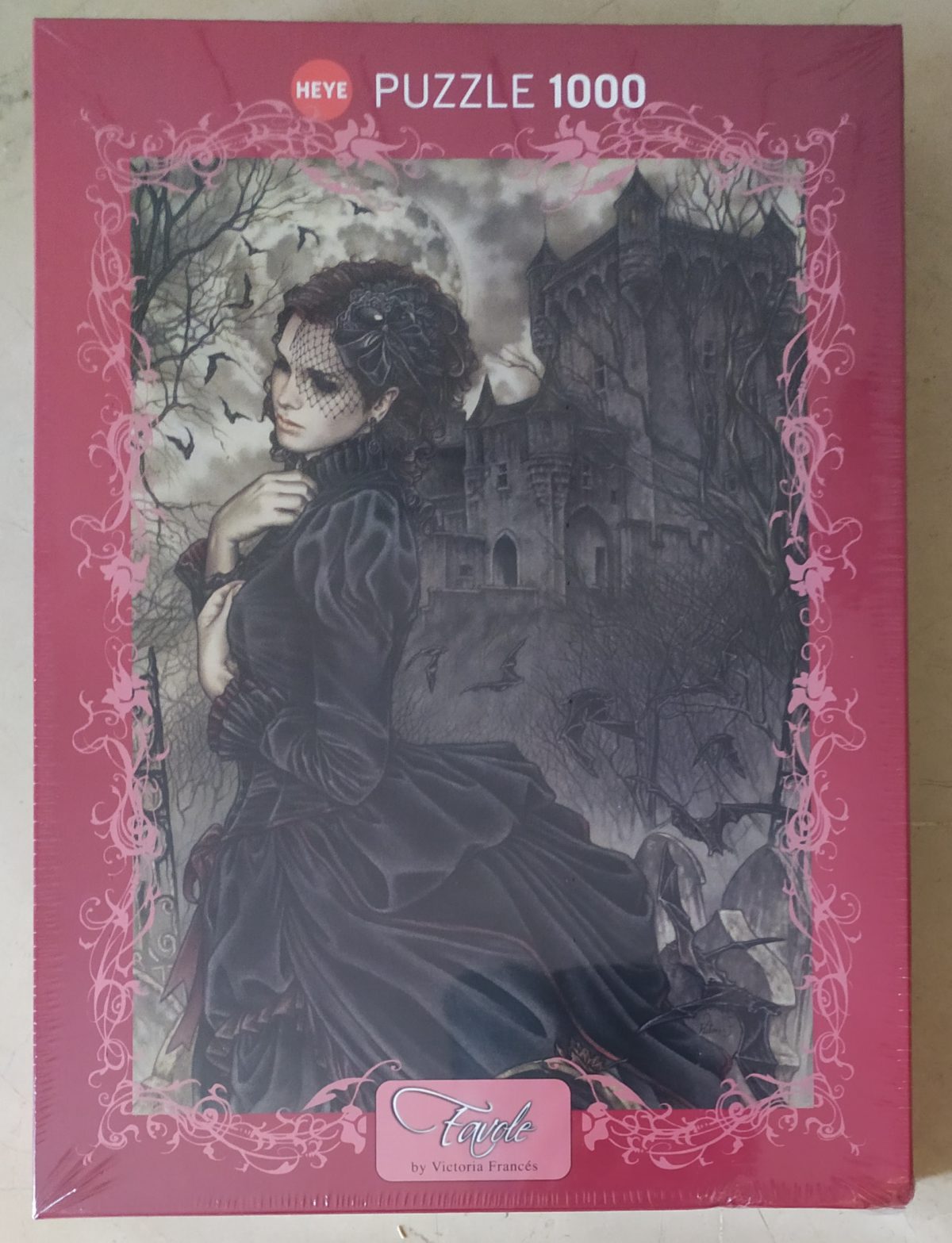 Image of the puzzle 1000, Heye, Silent Moment, Victoria Francés, Factory Sealed, Picture of the box