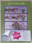 Image of the puzzle 1000, Heye, Surprise! Horses, Guillermo Mordillo, Factory Sealed, Picture of the box