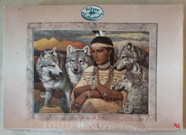 Image of the puzzle 1000, Jumbo, Legends, Karl Bang, Sealed Bag, Picture of the box
