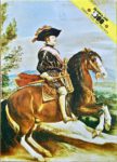Image of the puzzle 1000, Flamenco, Philip IV on Horseback, Diego Velázquez, Complete, Picture of the box