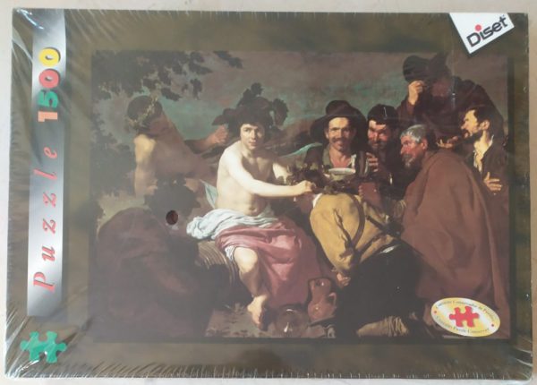 Image of the puzzle 1500, Diset, The Drunkards, Diego Velázquez, Factory Sealed, Picture of the box