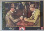 Image of the puzzle 1500, Educa, The Card Players, Paul Cézanne, Factory Sealed, Picture of the box