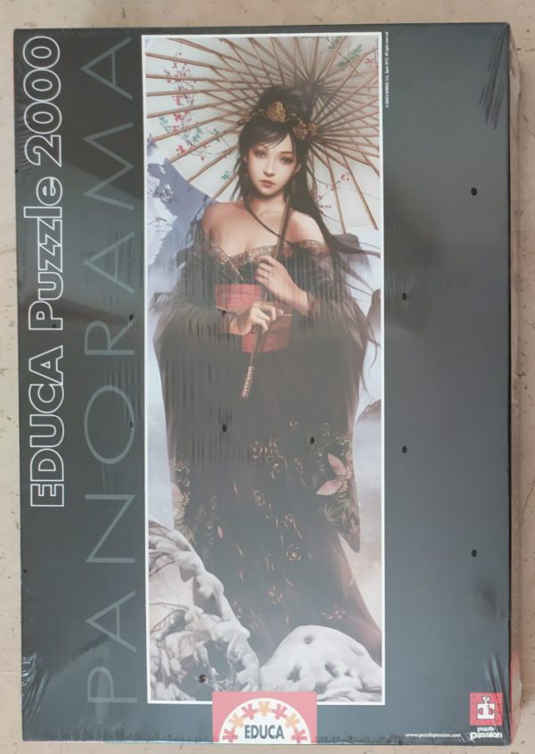 Image of the puzzle 2000, Educa, The Silent Hills, Cris Ortega, Picture of the box