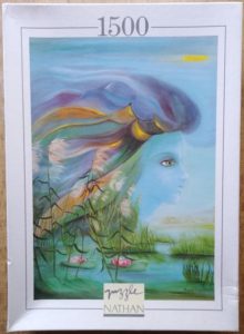 Image of the puzzle 1500, Nathan, The Nymph, by 1500, Nathan, The Nymph, by Maud Robay Maerten, Complete, Picture of the box