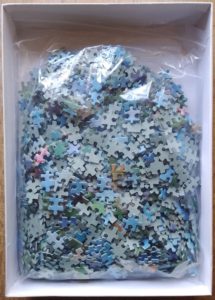 Image of the puzzle 1500, Nathan, The Nymph, by 1500, Nathan, The Nymph, by Maud Robay Maerten, Complete, Picture of the bag