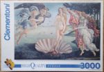 Image of the puzzle 3000, Clementoni, Birth of Venus, by Sandro Botticelli, Complete, Picture of the box