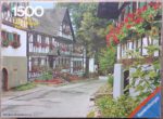 Image of the puzzle 1500, Ravensburger, Sasbachwalden, by Fritz Pahlke, Picture of the box