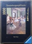Image of the puzzle 1000, Ravensburger, The Dancing Class, by Edgar Degas, Incomplete, Picture of the box