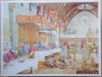 Image of the puzzle 1200, De Vuurbaak, Troubadours in the Knights' Hall, 1394, by Johan Herman Isings, Complete, Picture of the box