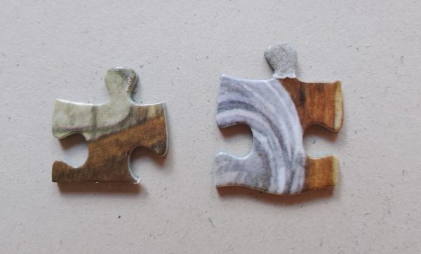 Image of the puzzle 1200, De Vuurbaak, Troubadours in the Knights' Hall, 1394, by Johan Herman Isings, Complete, Picture of the pieces