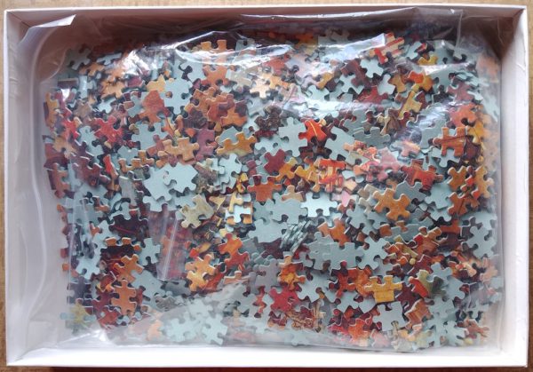 Image of the puzzle 1500, Jumbo, Childrens Games, by Pieter Bruegel the Elder, Incomplete, Picture of the bag