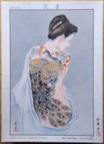 Image of the puzzle 1000, Yanoman, Peacock, Kaname Ozuma, Complete, Picture of the box