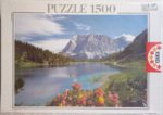 Image of the puzzle 1500, Educa, Lake Seeben, Austria, Factory Sealed, Picture of the box