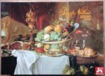 Image of the puzzle 1500, Nathan, The Dessert, by by Jan Davidszoon de Heem, Complete, Picture of the box