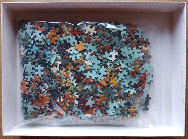 Image of the puzzle 1000, Educa, Hearing, Brueghel & Rubens, Complete, Picture of the bag
