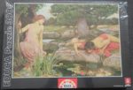 Image of the puzzle 3000, Educa, Echo and Narcissus, by J.W. Waterhouse, Factory Sealed, Picture of the box