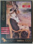Image of the puzzle 1000, Clementoni, By the Seashore, by Pierre-Auguste Renoir, Factory Sealed, Picture of the box
