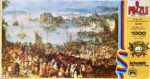 Image of the puzzle 1000, Schmidt, The Fish Market, by Jan Brueghel the Elder, Complete, Picture of the box