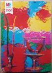 Image of the puzzle 500, MB, Abstract in Glass, Complete, Picture of the box