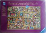 Image of the puzzle 18000, Ravensburger, Magical Bookcase, by Colin Thompson, Factory Sealed, Picture of the box