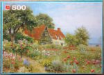 Image of the puzzle 500, Jumbo, The Cottars Pride, by Henry Sutton Palmer, Complete, Picture of the box