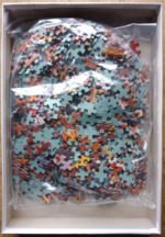 Image of the puzzle 1000, TFL, Happy Animals, Karin van Heerden, Complete, Picture of the bag