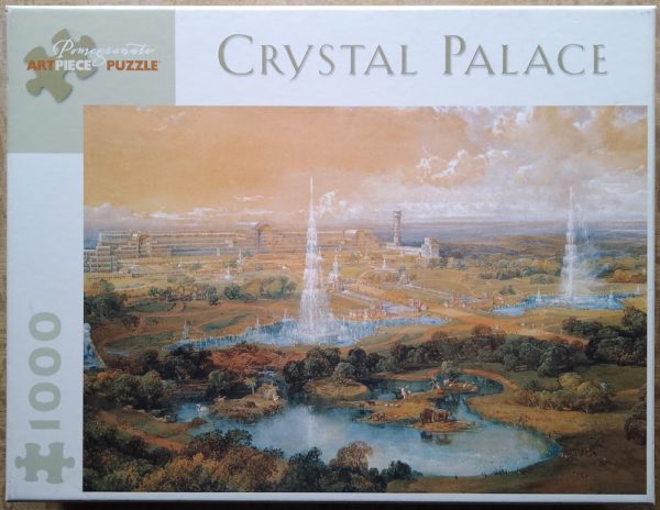 Image of the puzzle 1000, Pomegranate, Crystal Palace, by James Duffield Harding, Complete, Picture of the box