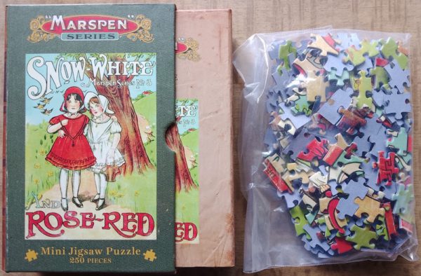Image of the puzzle 250, M&S, Snow-White and Rose-Red, Complete, Picture of the bag