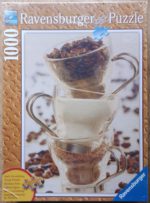 Image of the puzzle 1000, Ravensburger, Coffee Ingredients, Factory Sealed, Picture of the box