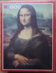 Image of the puzzle 1500, MB, Mona Lisa, Leonardo da Vinci, Factory Sealed, Picture of the box