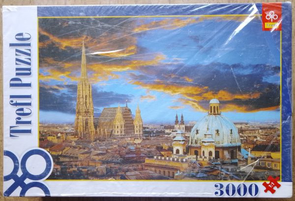 Image of the puzzle 3000, Trefl, A Night in Vienna, Factory Sealed, Picture of the box