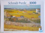 Image of the puzzle 1000, Schmidt, The Harvest, by Vincent van Gogh, Picture of the box