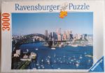 Image of the puzzle 3000, Ravensburger, Sydney, Australia, Sealed Bag, Picture of the box