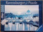Image of the puzzle 1000, Ravensburger, Evening in Rome, Sealed Bag, Picture of the box