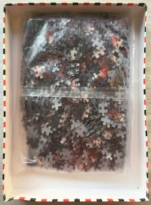 Image of the puzzle 1000, Educa, Purgatory, Mario Wibisono, Sealed Bag, Picture of the bag