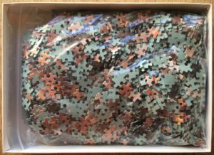 Image of the puzzle 2000, Nathan, Tea Room, by Jean Béraud, Complete, Picture of the bag