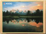 Image of the puzzle 4000, MB, Reflections, David Muench, Complete, Picture of the box