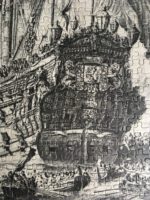 Image of the puzzle 1000, Egel, The Seven Provinces, by Willem van de Velde the Elder, Complete, Detail of the puzzle