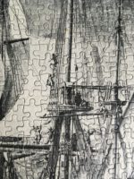 Image of the puzzle 1000, Egel, The Seven Provinces, by Willem van de Velde the Elder, Complete, Detail of the puzzle