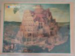 Image of the puzzle 4000, MB, The Tower of Babel, by Pieter Bruegel the Elder, Factory Sealed, Picture of the box