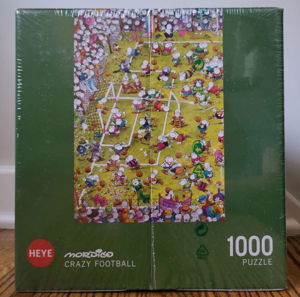 Puzzle 4000 - Crazy world cup Mordillo, boutique de jeu, Variantes.