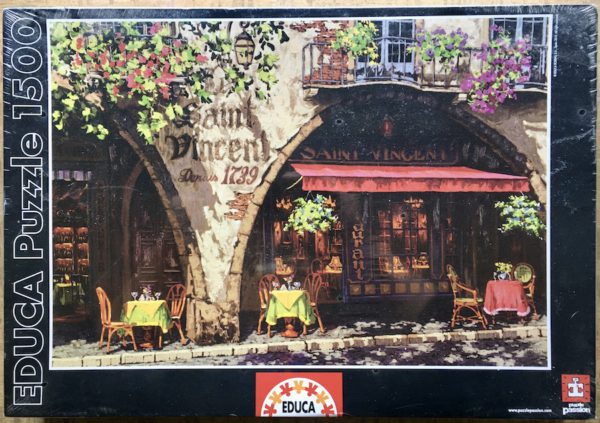 Image of the puzzle 1500, Educa, Summer in Provence, by Viktor Shvaiko, Factory Sealed, Picture of the box