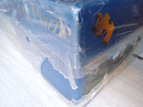 Image of the puzzle 13200, Clementoni, Sella Group, Dolomites, Factory Sealed, Picture of the corner