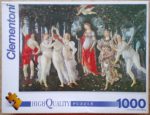 Image of the puzzle 1000, Clementoni, Primavera, by Sandro Botticelli, Complete, Picture of the box