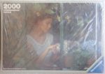 Image of the puzzle 2000, Ravensburger, Hydrangeas, by David Hamilton, Factory Sealed, Picture of the box